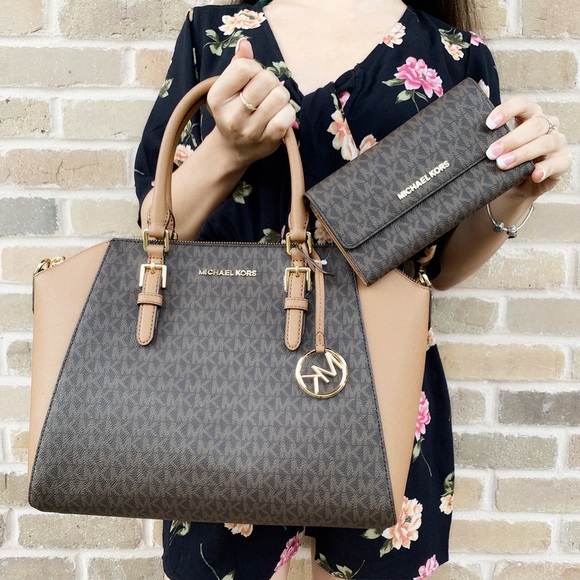 Michael Kors Handbags - NWT Michael Kors Satchel & Trifold Wallet Bundle